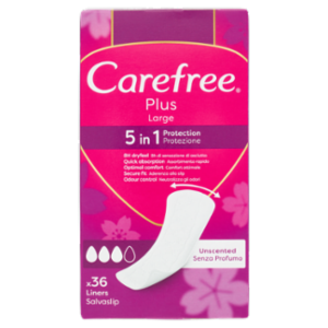 Carefree Plus Large Salvaslip 36 Pz