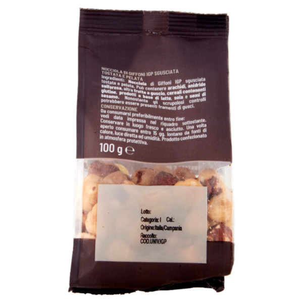 Selex Saper di Sapori Nocciole di Giffoni I.G.P. Tostate e Pelate 100 g