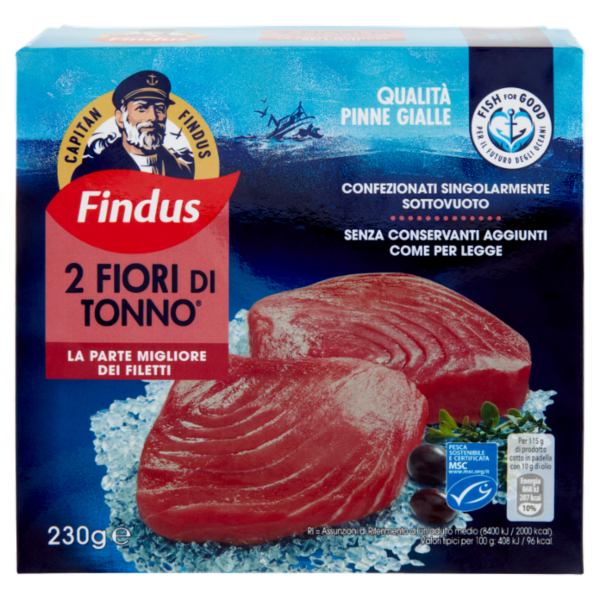 Capitan Findus 2 Fiori di Tonno 230 g