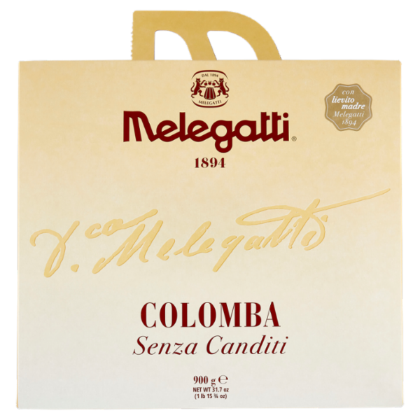 Melegatti 1894 D.co Melegatti Colomba Senza Canditi 900 g