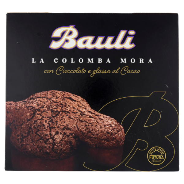 Bauli la Colomba Mora con Cioccolato e glassa al Cacao 700 g