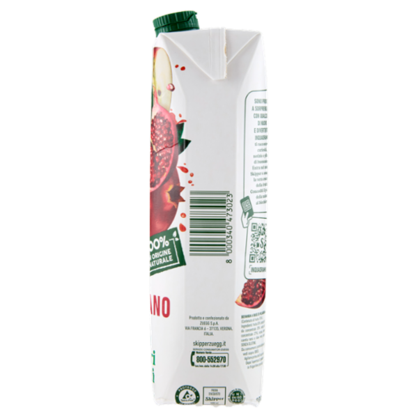 Zuegg Skipper Melograno Senza zuccheri aggiunti 1000 ml