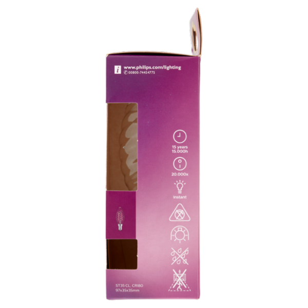 Philips Led tortiglione filamento 25W E14 2700K