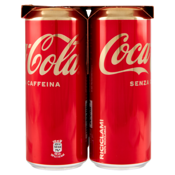 Coca-Cola Senza Caffeina 6 x 33 cl