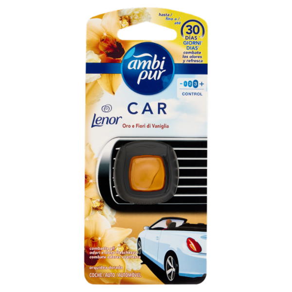 Ambi Pur Car Usa&Getta Lenor Oro e Fiori di Vaniglia 2 ml