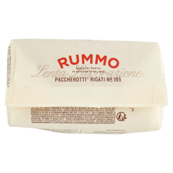 Rummo Le Leggendarie Paccherotti Rigati N° 195 500 g