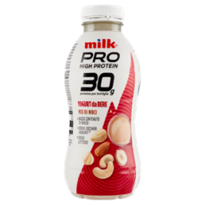Milk Pro High Protein 30g Yogurt Da Bere Mix Di Noci 500 g