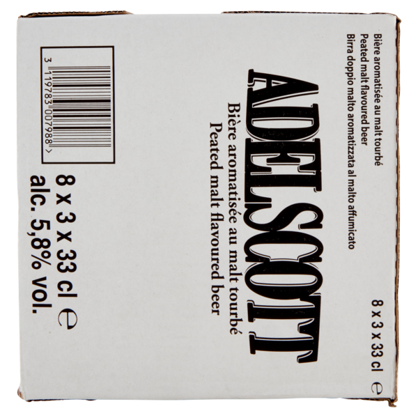 Adelscott 8 x 3 x 33 cl