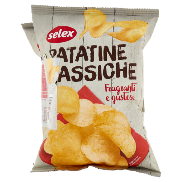 Selex Patatine Classiche 6x25 g