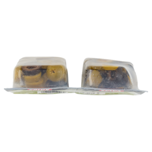 Selex Olive Nere e Verdi a Rondelle 2x40 g