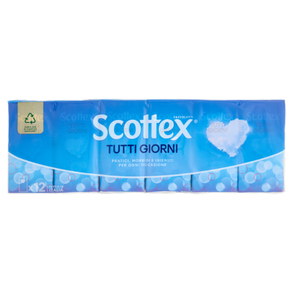 Scottex Tutti Giorni Fazzoletti 12 pz
