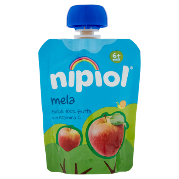 nipiol mela frullato 100% frutta 85 g