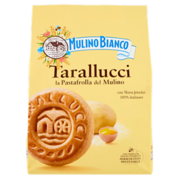 Mulino Bianco Tarallucci Biscotti Con Uova Fresche 100% Italiane 800g