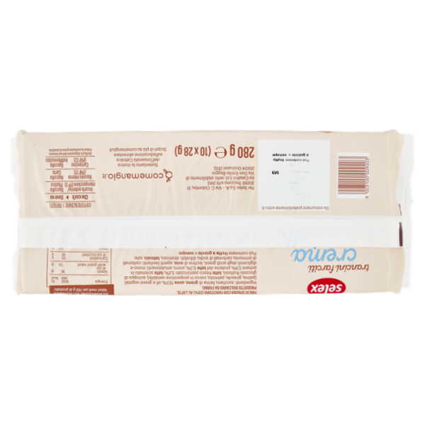 Selex Trancini Farciti con Crema al Latte 10x28 g