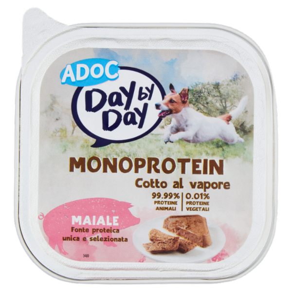 ADoC Day by Day Monoprotein Cotto al vapore Maiale 100 g