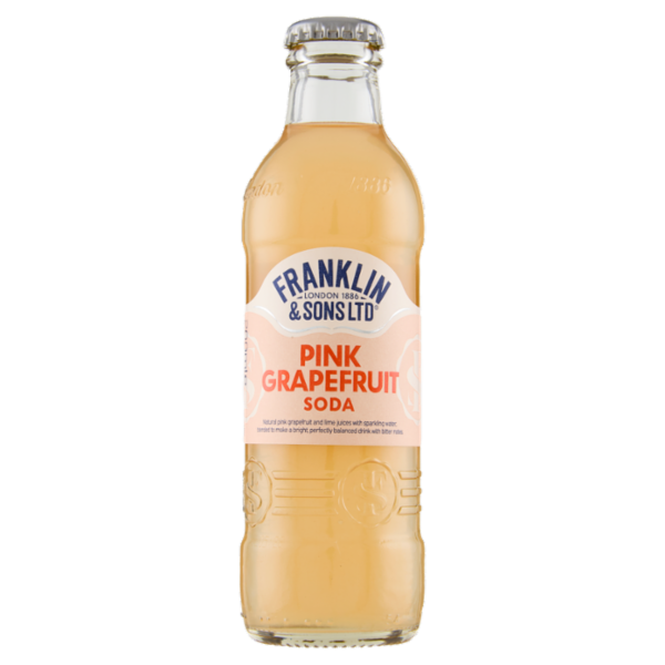 Franklin & Sons Ltd Pink Grapefruit Soda 200 ml