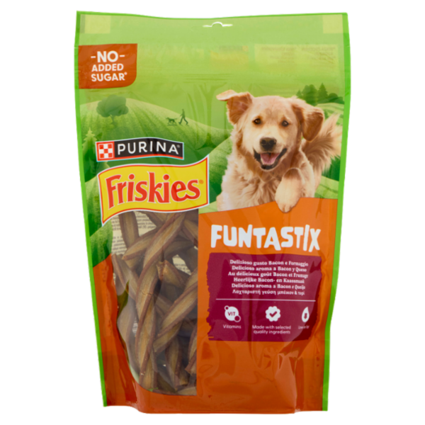PURINA FRISKIES Funtastix Bacon e Formaggio 175g