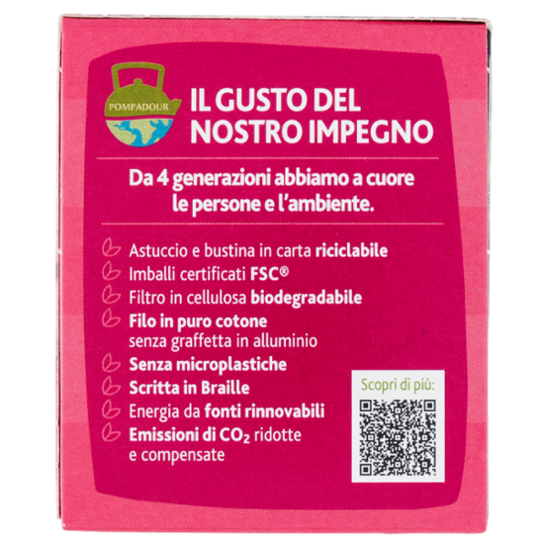 Sir Winston Tea Bridgerton Cookies Lampone e Vaniglia Tè Nero Aromatizzato 20 x 1,75 g