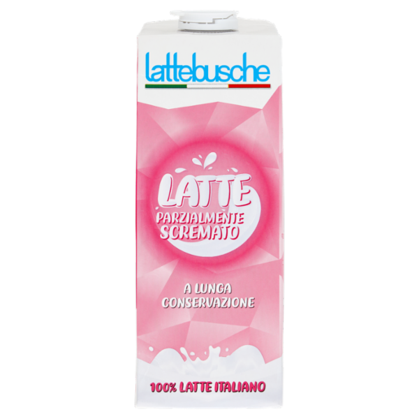 lattebusche Latte Parzialmente Scremato a Lunga Conservazione 1000 ml