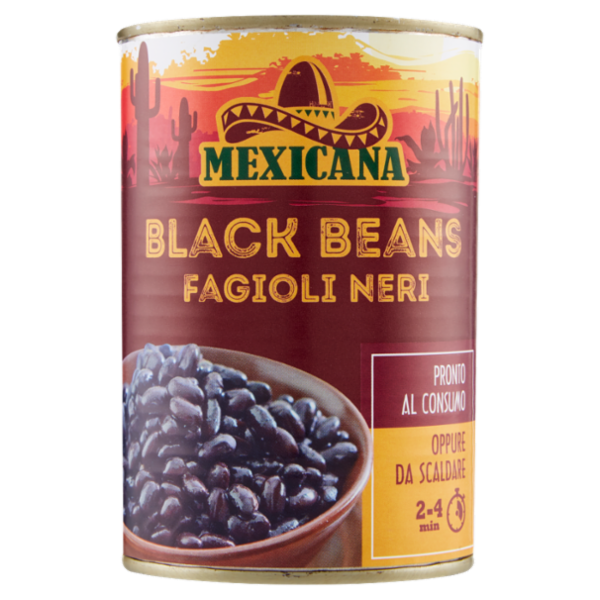Mexicana Fagioli Neri 400 g