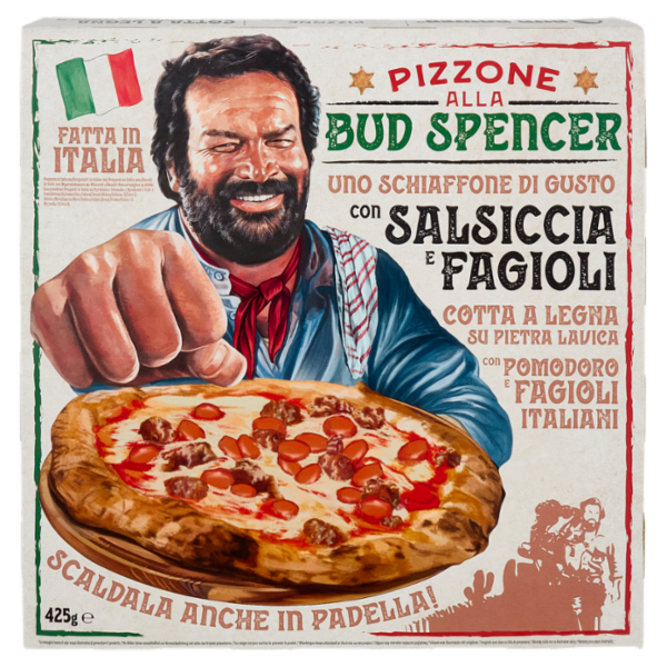 Bud Power Pizzone alla Bud Spencer con Salsiccia e Fagioli 425 g