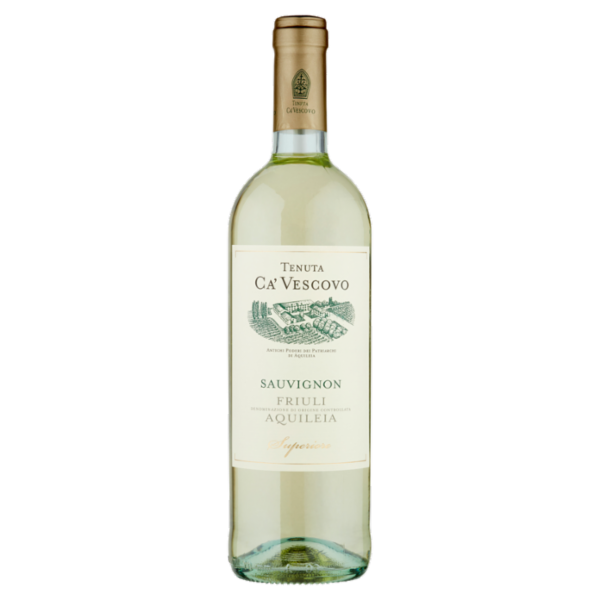 Tenuta Ca' Vescovo Sauvignon Superiore Friuli DOC Aquileia 750 ml