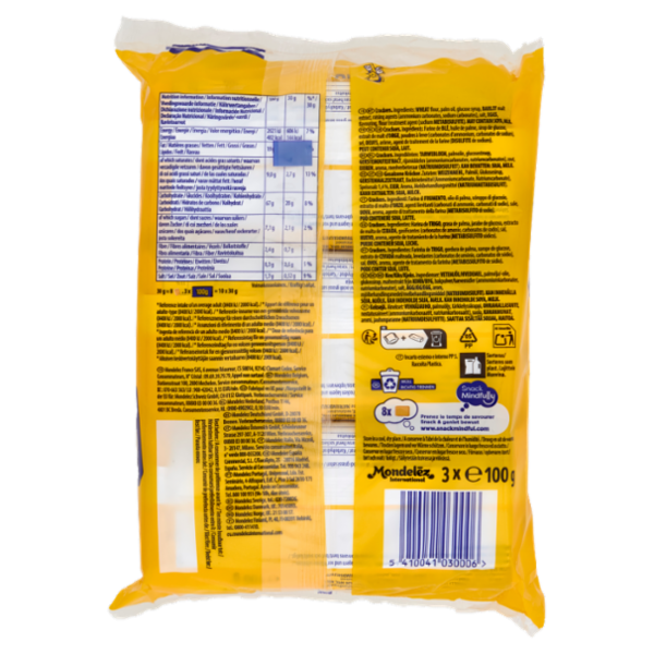 Tuc Original Biscotti Salati Multipack - 3 x 100 g