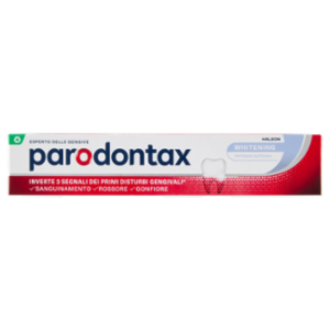 Parodontax Whitening Dentifricio Quotidiano Con Fluoro Per Gengive Più Sane e Denti Forti 75 Ml