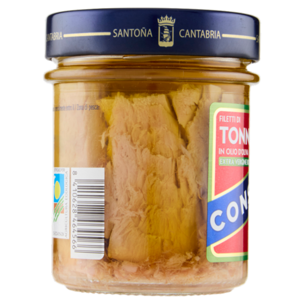 Consorcio Filetti di Tonno in Olio di Oliva Extra Vergine Bio 180 g