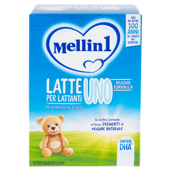 Mellin 1 Latte per Lattanti Uno 2 x 400 g