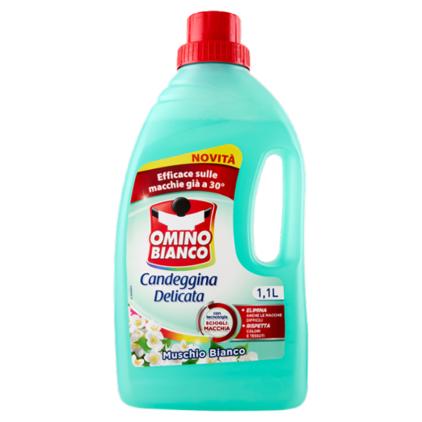 Omino Bianco Candeggina Delicata Muschio Bianco 1100 ml
