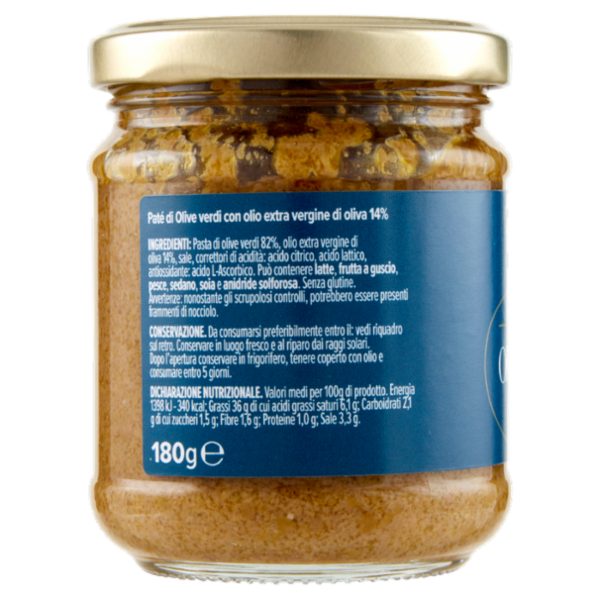 Consilia Optima Paté di Olive Verdi 180 g