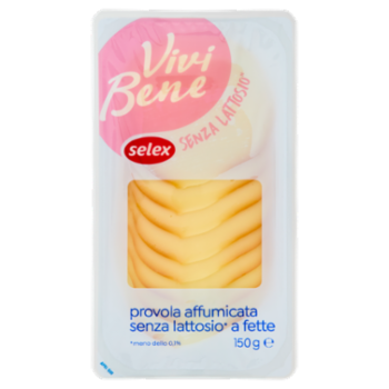 Selex Vivi Bene Provola Affumicata Senza Lattosio a Fette 150 g