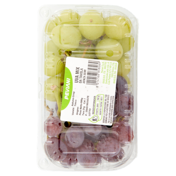 Peviani Uva Mix Senza Semi 500 g