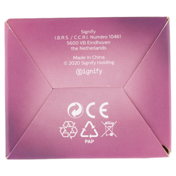 Philips Led sfera vetro 60W E27 2700K