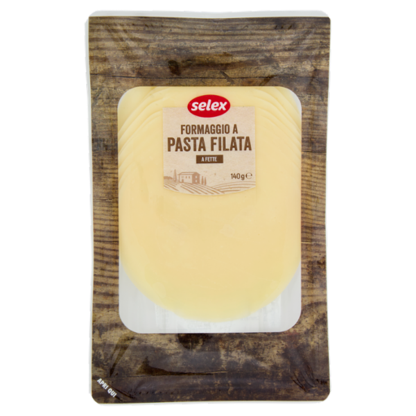 Selex Formaggio a Pasta Filata a Fette 140 g