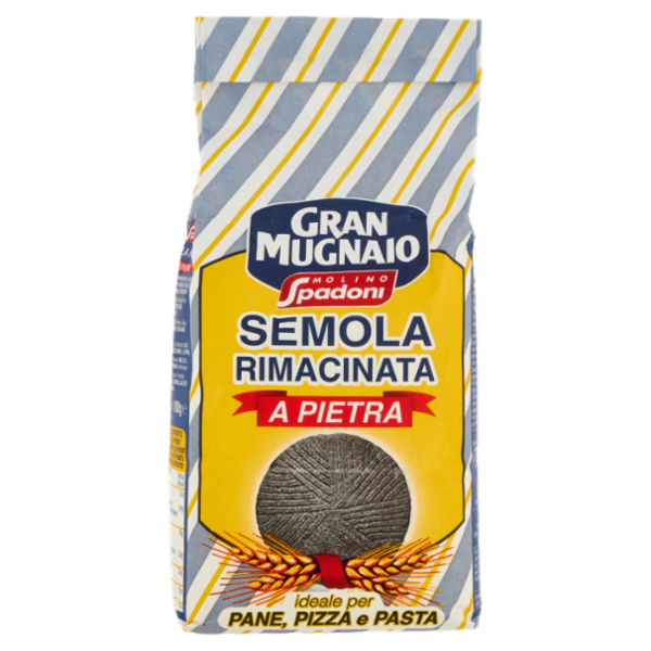 Molino Spadoni Gran Mugnaio Semola Rimacinata a Pietra 1000 g