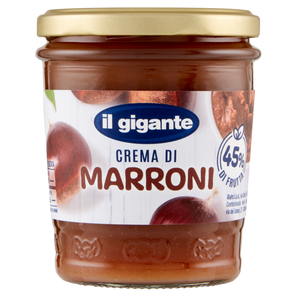 IL GIGANTE Crema di Marroni 340 g