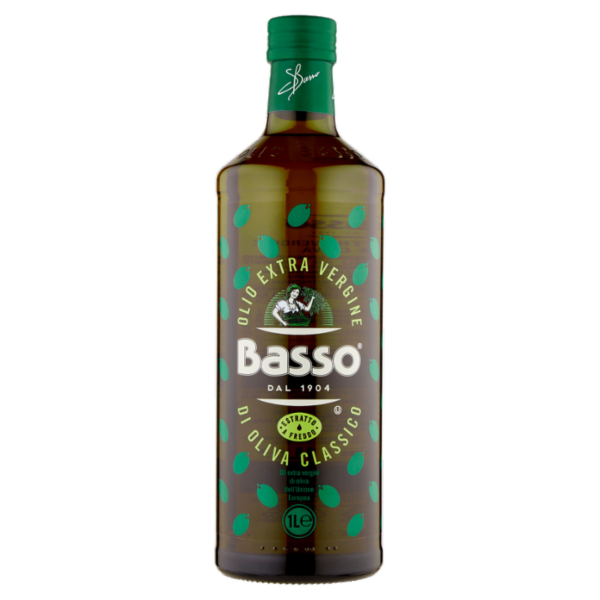 Basso Olio Extravergine di Oliva Classico Estratto a Freddo 1 L