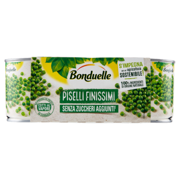 Bonduelle Piselli Finissimi 3 x 160 g
