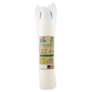DOpla Green Bicchieri Carta 100 Ml 50 Pz