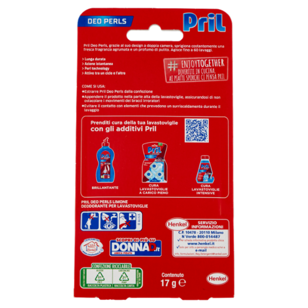 PRIL Deo Perls Limone 17g