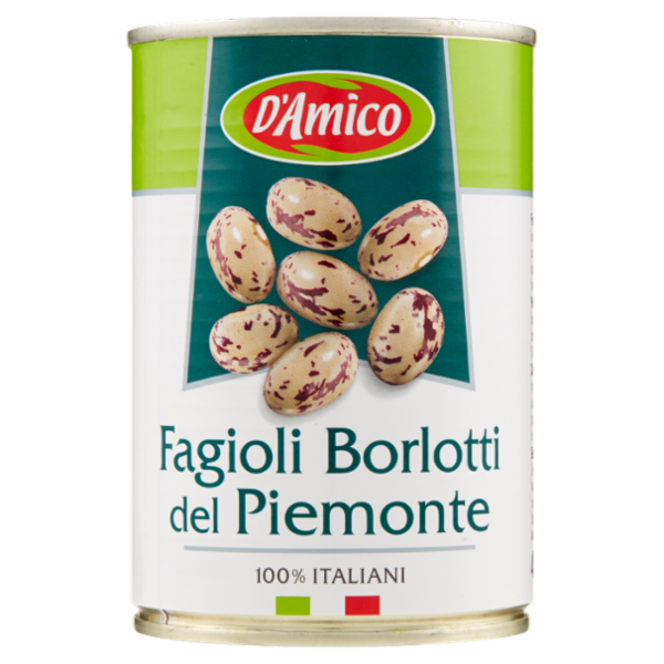 D'Amico Fagioli Borlotti del Piemonte 400 g