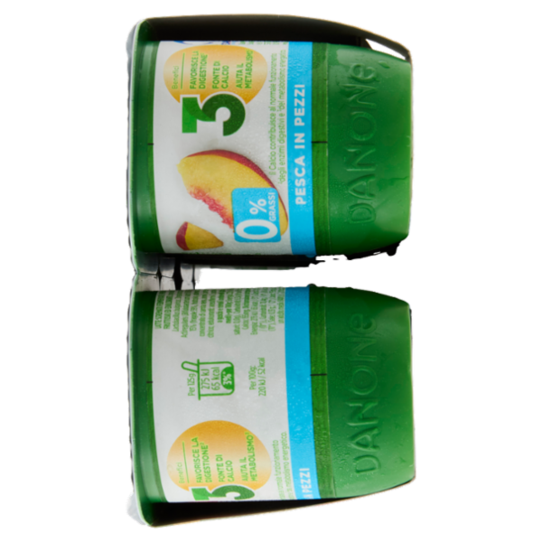 ACTIVIA Yogurt con Probiotico Bifidus, 0% Grassi, mix di gusti Pesca/Frag/Ananas/Frutti Bosco 8x125g