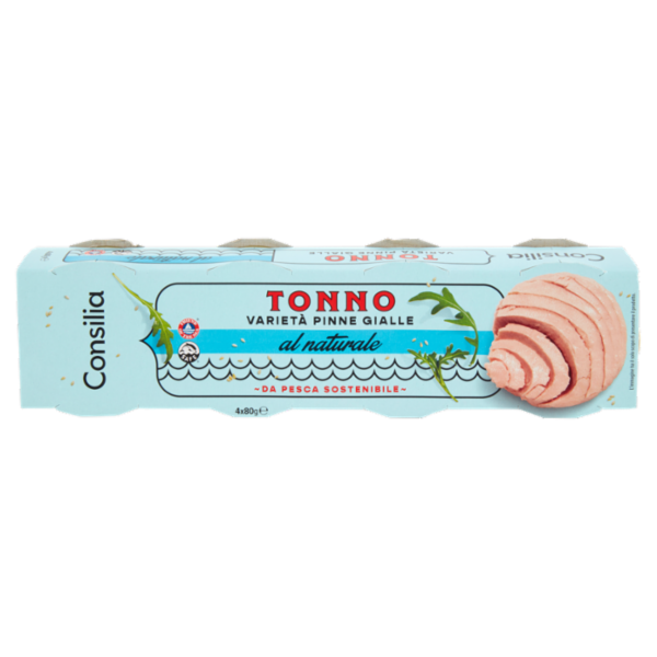 Consilia Tonno al Naturale 4x80 g