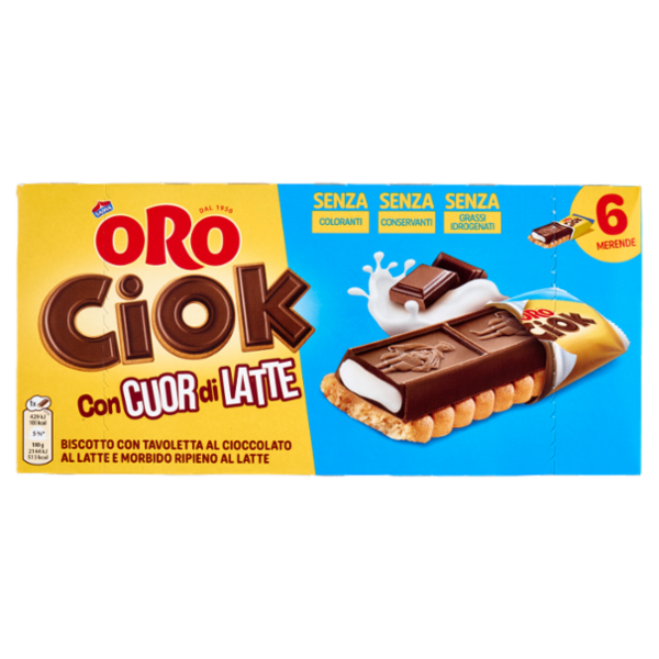 Oro Ciok con Cuor di Latte 120 g