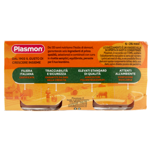 Plasmon Omogeneizzato Prugna 2 x 80 g