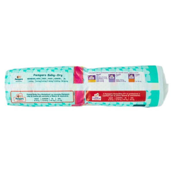 Pampers Baby-dry Midi 28 + 28 pz