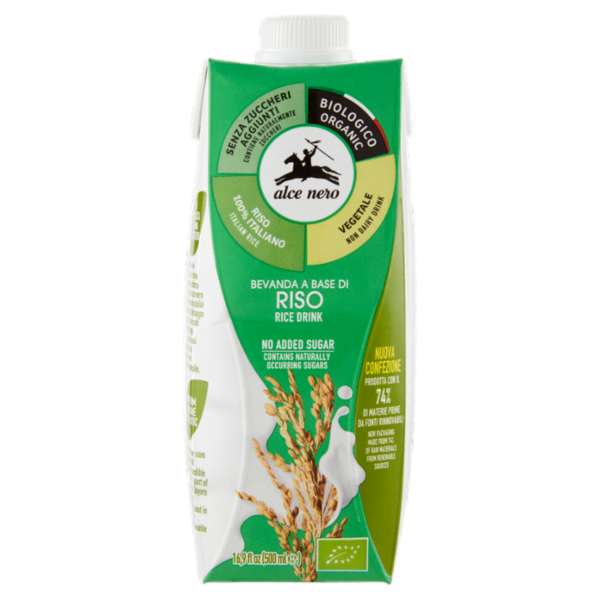 alce nero Bevanda a Base di Riso 500 ml