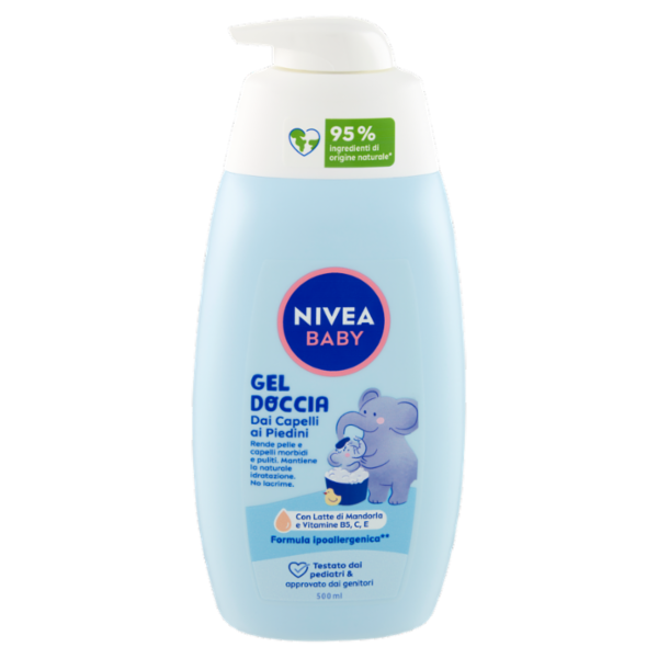 Nivea Baby Gel Doccia dai Capelli ai Piedini 500 ml